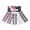 PUEEN 3D Sparkle Nail Wraps Collection WILD IN LOVE - 5 Pack (18 Strips Each) Nail Wraps/Nail Strips/Nail Foils/Nail Stickers/Nail Decals/Nail Patches Fashion Designs-BH000196
