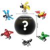 OurRemenberance Insect Collection Building Block Set- Insect Toys Display Models for Nature Lover Gifts. Bug Building Set for Birthday Gift Kids Party Favours for Insect Decor.(K41-4)