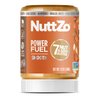 Natural Power Fuel Smooth Nut Butter by NuttZo | 7 Nuts & Seeds Blend, Paleo, Non-GMO, Gluten-Free, Vegan, Kosher | Peanut-Free, 1g Sugar, 6g Protein | 12oz Jar