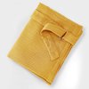 Wimst Muslin Nursing Cover Breastfeeding for Women, Soft and Breathable Breastfeeding Cover with Rigid Hoop for Nursing Apron (Mustard Yellow)