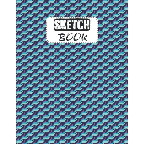 Sketch Book: For Charcoal, Sketching, Painting, Pen Colorful Oil Painting Cityscape Abstract Background - Inspires Creativity, Self-Expression, And Self-Discovery - For Kid, Women, Student Vol.835