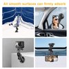 Camera Suction Cup Mount,Car Windshield Window Dashboard Suction Cup Holder, Phone Holder,for GoPro Hero 12 11 10 9 8 7 6 5 Insta360 X3 GO3 DJI Action 3 4 Accessories, with 1/4 Thread Adapter