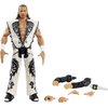 WWE Shawn Michaels Wrestlemania Elite Collection Action Figure with Entrance Attire & Vince McMahon Build-A-Figure Pieces, 6-in Posable Collectible Gift for WWE Fans Ages 8 Years Old & Up