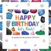 Balterever Geology Birthday Party Decorations for Boys and Girls Crystal Themed Birthday Party Decorations Geology Birthday Party Banner Backdrop for Rocks Geology Birthday