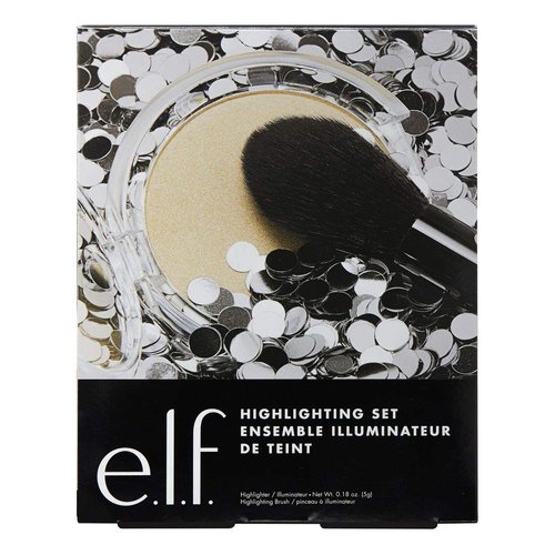 E.l.f. Highlighting Gift Set with Highlighter and Highlighting Brush