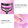 Kaasage Eyelash Curler with Pads - Lash Curler with 5 Extra Silicone Replacement Pads, Achieve Perfect Curls in 5 Seconds