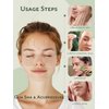 Rena Chris Gua Sha Facial Tools - Acupressure & Gua Sha, Jade Gua Sha Stone for Face Massage, Jawline Sculpting and Puffiness Reducing, Skin Care Tool with User Manual