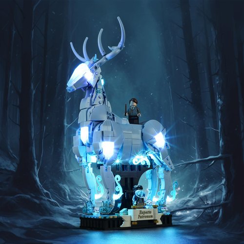 LIGHTAILING Led Lighting Kit for Lego- 76414 Expecto-Patronum Building Blocks Model - LED Light Set Compatible with Lego Model(Not Include Lego Model)
