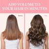 GOO GOO Clip in Hair Extensions Real Human Hair, 12inch 85g 7Pcs, 2/6/2 Balayage Dark Brown to Chestnut Brown, Remy Human Hair Extensions Clip ins for Women, Natural Human Hair