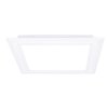 Hongerla (OD 9.84" / ID 8.66") 15W Square LED Recessed Ceiling Light LED Downlight 130 Watt Equivalent 1400 Lumens 6000K Cool White with Open Trim,1Pack