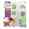 Sunny Days Entertainment Studio DIY Window Art | Kids Stained Glass Window Kit with 12 Sun Catchers, 6 Colored Paint Pens, and Bonus Sticker Sheet