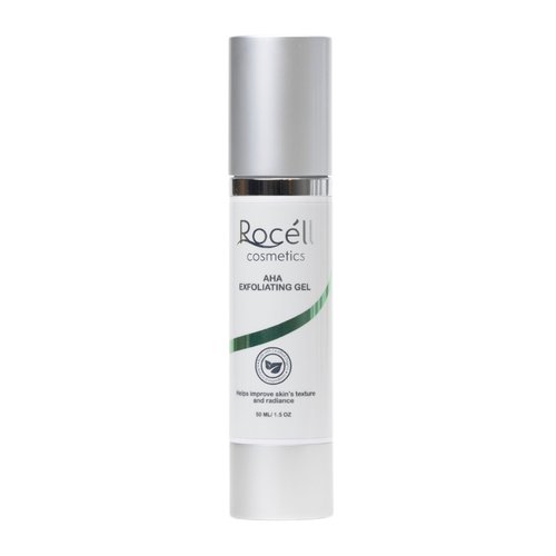 Rocell AHA Exfoliating Gel - Gentle Yet Effective AHA Formula for Smooth, Skin Gel, Deep Cleansing Moisturizing Exfoliator, Gentle Exfoliant Gel, Exfoliant Glow, Gel Exfoliating for Face