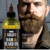 Arlo's Pro-Growth Hair and Beard Oil 8 oz. - Hair Oil, Mustache Oil and Beard Oil Growth