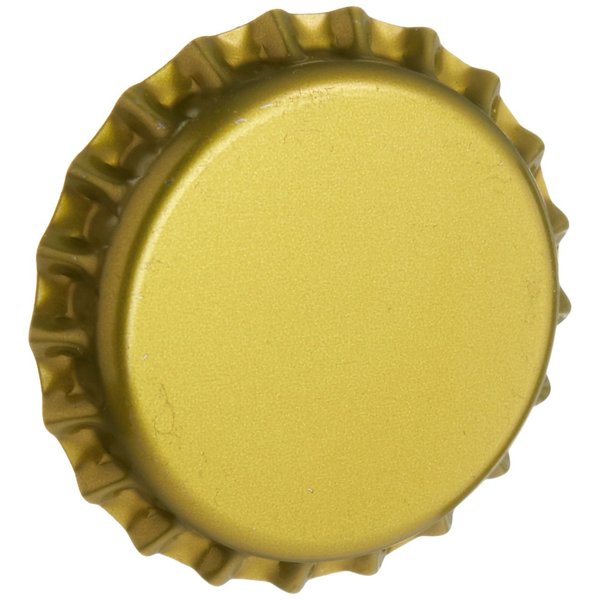 Gold Oxygen Absorbing Bottle Caps - 144 pcs