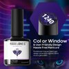 Modelones Cat Eye Gel Nail Polish- 6 Pcs 3 Colors 9D Magnet Black Blue Purple Glitter Holographic Gel Polish Set with Matte & Glossy Top Base Coat Soak Off LED Gel Kit Nail Art Manicure DIY Salon Home