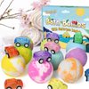 Bath Bombs for Kids with Surprise Inside, 12 Cars Bath Bombs Gift Set For Children Birthday Halloween Xmas Present with Pull-Back Car Inside, Bubble Kids Safe Bath Fizzy Ball for Boys Girls
