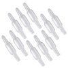 Oxygen Tubing Swivel Connector - 10 PCS Cannula Connectors, Avoid Tube Tangles (Male to Male)