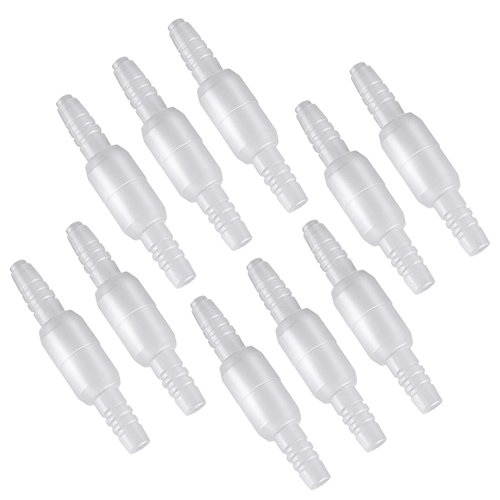 Oxygen Tubing Swivel Connector - 10 PCS Cannula Connectors, Avoid Tube Tangles (Male to Male)