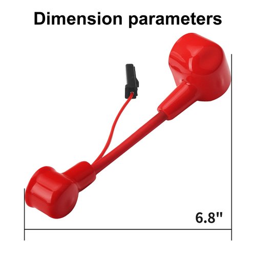 GY20169 Positive Battery Cable Compatible With John-Deere 102, 105, 115, 125, 135, L100, L110, L2048, LA130, Lawn Tractors for 108-14.5, 108-17HS Sa-bo Lawn Tractor/14.542GS Sa-bre Lawn Tractor