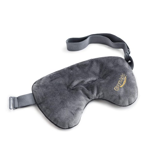 Cozynight Weighted Sleep Mask-Sleep Eye Mask for Sleeping-Eye Cover That Blocks Out Light to Help Relaxation and Night Sleep-Comfortable Blackout Sleeping Mask 0.8 lbs Gray