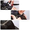 6D Hair Extensions Machine C-shaped Buckle for 2nd Generation, Human Hair No-Trace Hair Extensions Kit Tool (40pcs)…