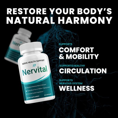 Nervital Capsules – Nervital Advanced Supplement Natural Blend, Reviews (3 Pack - 180 Capsules)