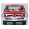 Oxford Diecast 1966 Pontiac GTO Montero Red 1/87 (HO) Scale Diecast Model Car 87PG66002