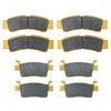 Kawasaki KRX/KRX4 1000 2020-2023 Ceramic Brake Pad Set Front & Rear