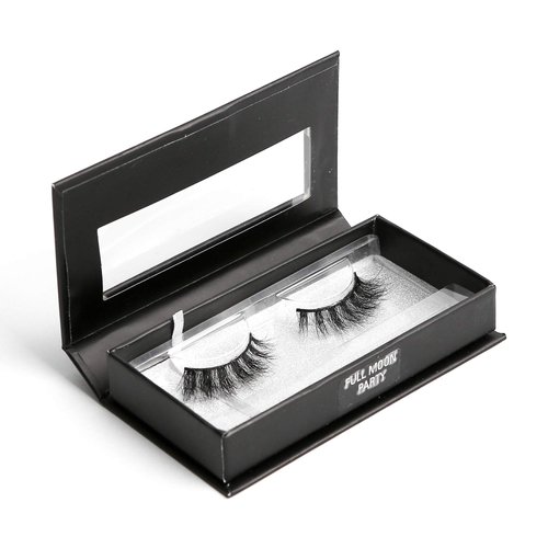 BEAUTY CAT 3D False Mink Eyelashes Classic -Full Long Dramatic and Natural Look / Comfortable Wearing Strip Lashes by Handmade, Soft & Light Weight Fluffy / Luxury Packaging Box for Reusable (No. 013-FULL MOON PARTY)
