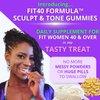 Fit40 Formula™️ Sculpt & Tone Gummies - Advanced Fitness Supplement for Women Over 40 with Creatine, Magnesium, Tart Cherry, Sea Moss, and More - Natural Muscle Tone & Energy Support - 150 Gummies