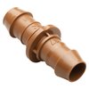 Rain Bird BC50/4PS2 Drip Irrigation Universal Barbed Coupling Fitting, 5/8", 1/2", .700" Drip Tubing, (Pack of 4)