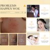 BIOAQUA Manuka Honey Facial Mask Vitamin E Moisturizing Face Skin Delicate Smooth Antioxidant Repair 25g x 5pcs
