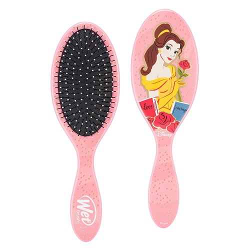 Wet Brush Detangle & Style Set, Limited Edition Detangling Accessory Bundle Kit for All Hair Types, Princess Belle (Beauty and the Beast)