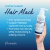 Copper Chemist Hair Mask For Thinning Hair, Moisturizing, Thickening Doctor Developed, Repair Hair, Healthy Scalp, All Natural
