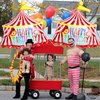 Katchon, Circus Tent Carnival Balloons - Gaint 30 Inch, Pack of 2 | Carnival Theme Party Decorations | Circus Balloons for Carnival Decorations | Circus Birthday Party Decorations | Carnival Tent
