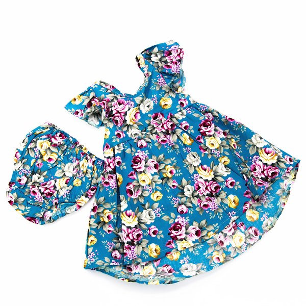 22-24 Inches Reborn Baby Dolls Clothes Accessories Blue Outfits Reborn Toddler Girl Clothing