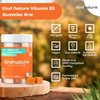 Kind Nature Vitamin B3 Niacin Gummies - Flush Free Niacinamide 500mg Supplement - Vegan, Non-GMO, Low-Calorie, Gluten-Free, Soy-Fee, 3rd Party Lab Tested - 1 Month Supply, 90 Chewable Gummies