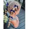 DRIPPYGOODS - 24 PCS Small Hair Ribbon Bow Clips for Women, Girls, Teens, Toddlers, Fall Winter Holiday Red Blue Green Brown Coquette Barertte Hair Clips Accessories