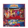Akedo Ultimate Arcade Warriors Bundle - Mini Battling Action Figures for Amazon Exclusive