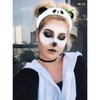 GAFATORY Panda Headbands for Girls Fluffy Animal Ears Headband Adult Cute Headbands for women Washing Face Panda Costume Accessories for Theme Party Halloween Christmas Cosplay