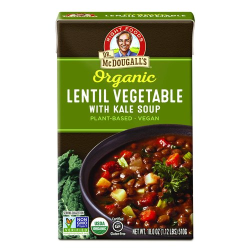 Organic Lentil Vegetable Soup
