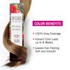 Better Natured 3N Dark Natural Brown Permanent Hair Color Dye Kit (Color, Developer, Barrier Cream, Gloves, Cleaning Wipe, Shampoo and Conditioner) Radiant Color that Lasts up to 8 Weeks