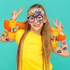 MDNHIO 36PCS 90s Party Favor 24PCS Tattoos 12PCS Paper Eyeglasses Themed Paper Photo Booth Props Birthday Party Decorations Dress Up Cute Style Funny Sunglasses Supplies Photography