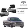 MAYASAF Smoked Lens Fog Light Pair of Bumper Fog Lamp Assembly Compatible for 1999-2002 Silverado 1500/2500/3500, 2000-2006 Suburban Tahoe Exclude Z71