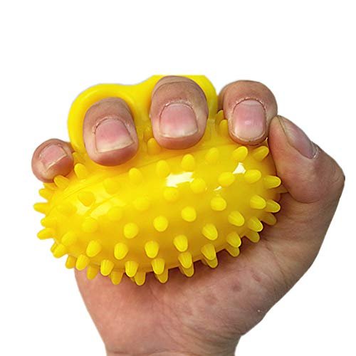 DOPHO Flexible Small Hand Massager Ball Finger Exerciser Ball Hand Strengthener Massage Tool for Elders,Exercise Lovers