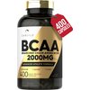 Carlyle BCAA Amino Acids Capsules | 2000mg | 400 BCAA Capsules | Non-GMO, Gluten Free Branch Chain Amino Acids Supplements