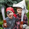 ZAUGONTW 22 Pieces Inflatable Pirates Sword, Pirate Halloween Party Supplies, Inflatable Swords Summer Pool Swimming Party Water Toy