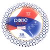 Dixie Ultra Paper Plates, 10 1/16", 20 count, Dinner Size Printed Disposable Plates (Pack of 2)