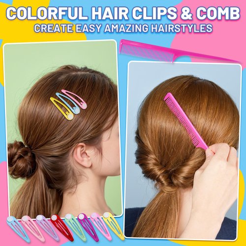 HNYYZL Hair Ties, Rubber Bands for Hair 24 Colors 2000Pcs with Organizer Box, Mini Elastics for Thin or Thick Hair, Accessories for Girls and Toddlers