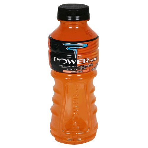 Powerade Liquid Hydration + Energy Drink, with B Vitamins, Orange , 20 Fl. Oz, (Pack of 6)